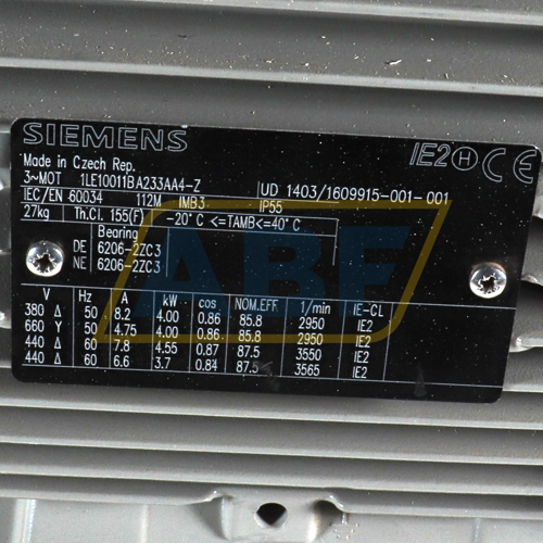 1LE1001-1BA23-3AA4-Z Siemens
