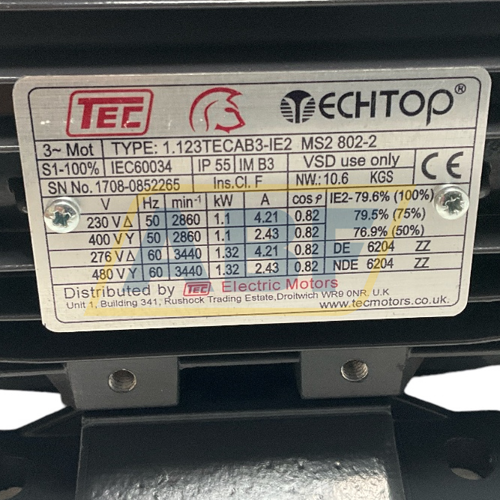 MS2802-2-B3 TechTop Motor