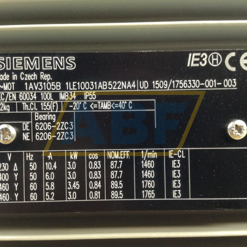 1LE1003-1AB52-2NA4 Siemens