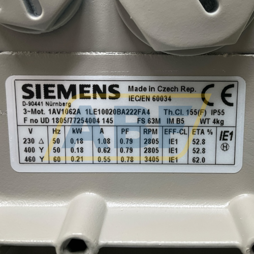 1LE1002-0BA22-2FA4 Siemens