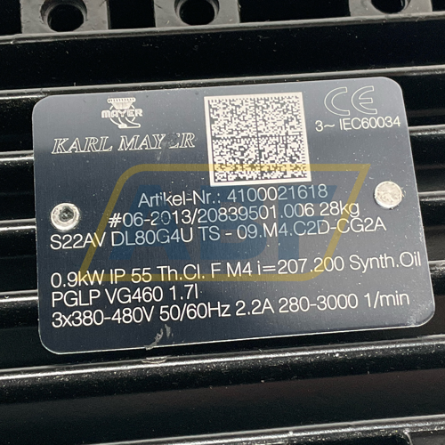 S22AVDL80G4UTSI207 Karl Mayer