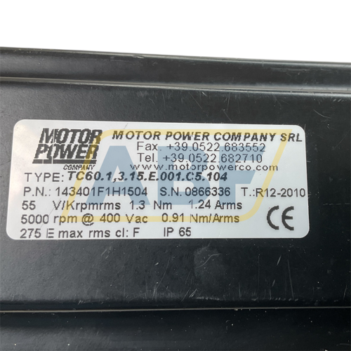 TC60.1,3.15.E.001.C5. Motor Power Company