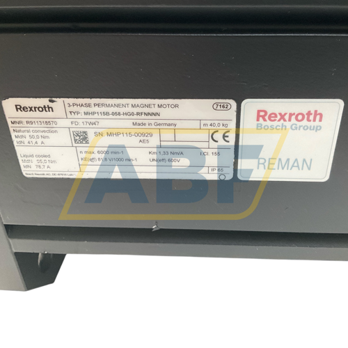 MHP115B-058-HG0-RFNNN Bosch-Rexroth