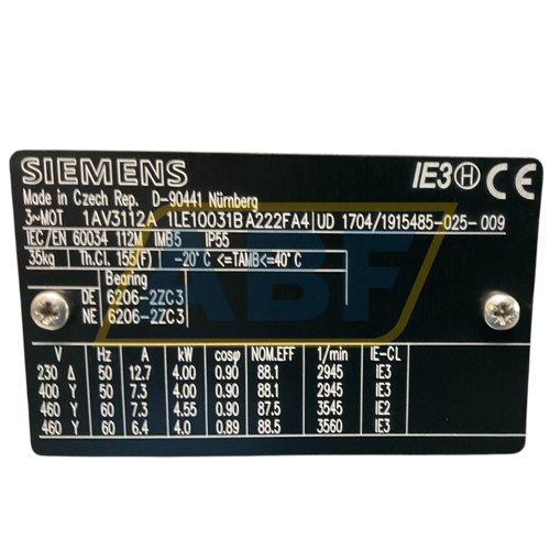 1LE1003-1BA22-2FA4 Siemens