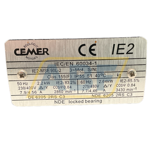 IE2-MSE90L-2-B34 Cemer