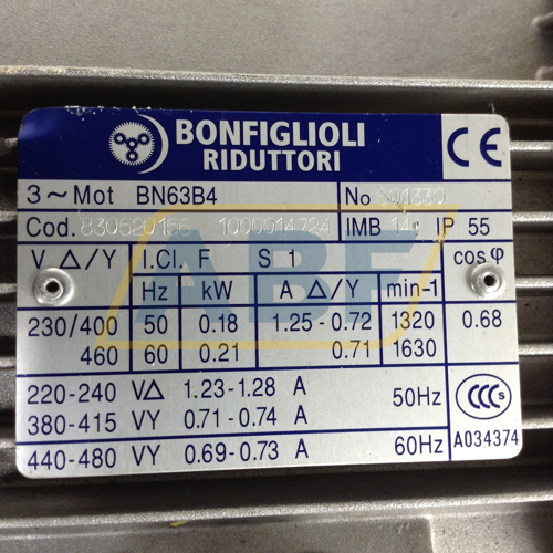 VF30F1-BN63B4B14-I20 Bonfiglioli