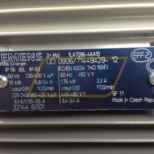 1LA7096-4AA10 Siemens