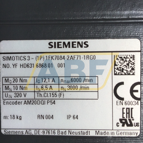 1FK7084-2AF71-1RG0 Siemens