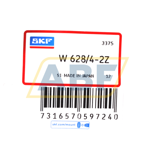 W628/4-2Z SKF