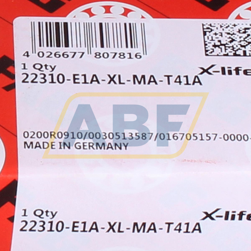 22310-E1A-XL-MA-T41A FAG