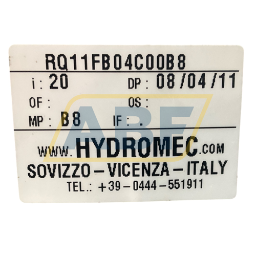 RQ11FB04C00B8 Hydro-Mec