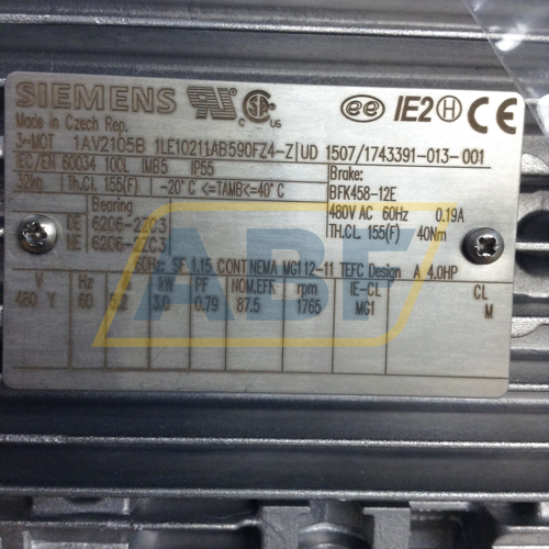 1LE1021-1AB59-0FZ4-Z Siemens