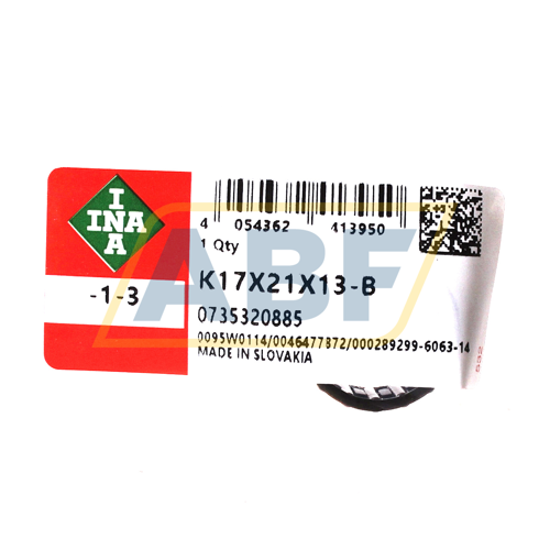 K17X21X13-B/-1-3 INA