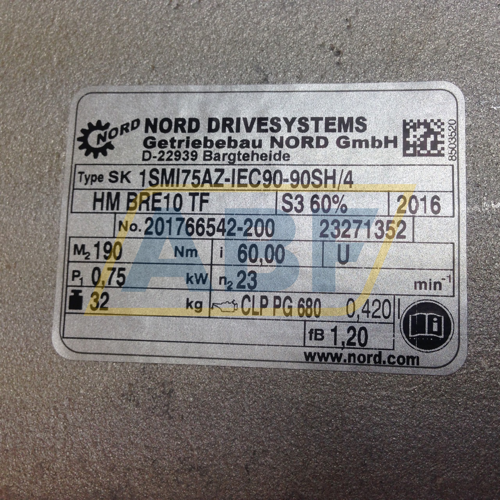SK1SMI75AZ-90SH/4BR60 Nord Drive Systems