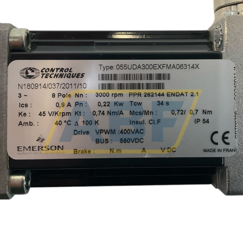 055UDA300EXFMA06314X Control Techniques