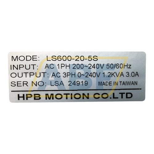 LS600-20-5S HPB