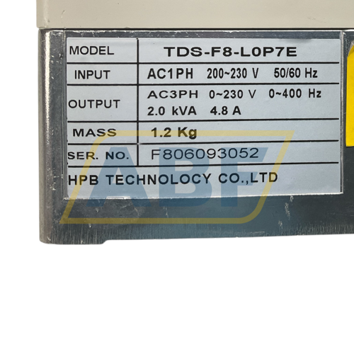 TDS-F8-L0P7E Tek-Drive