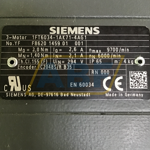 1FT6034-1AK71-4AG1 Siemens