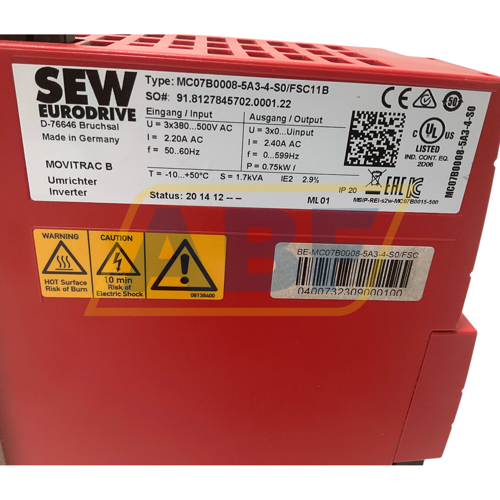 MC07B0008-5A3-4-S0/FSC11B SEW-EURODRIVE