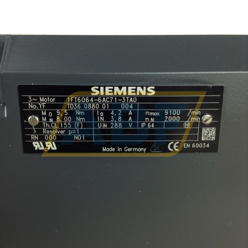 1FT6064-6AC71-3TA0 Siemens