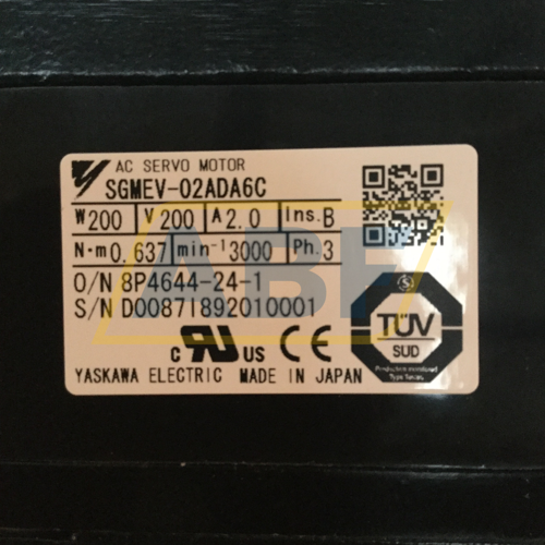 SGMEV-02ADA6C Yaskawa