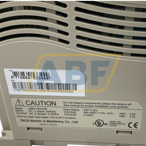 JNEV-403-H3F Teco