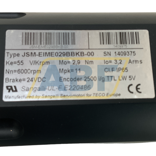 JSM-EIME029BBKB-00 Teco