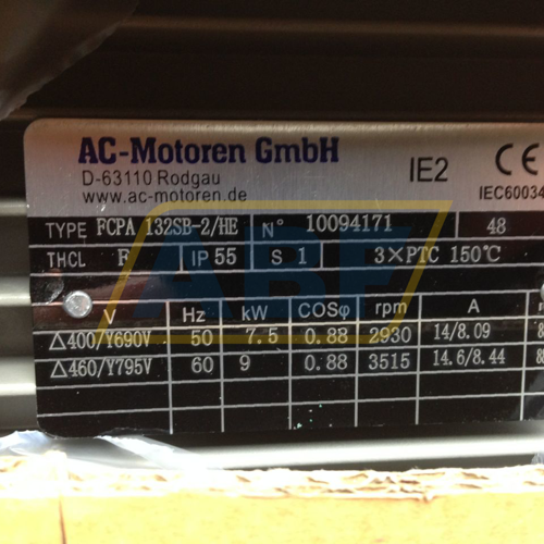 FCPA132SB-2/HEB35 AC-Motoren GmbH