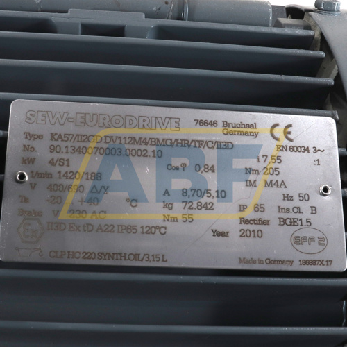 KA57/II2GDDV112M4BMGH SEW-EURODRIVE