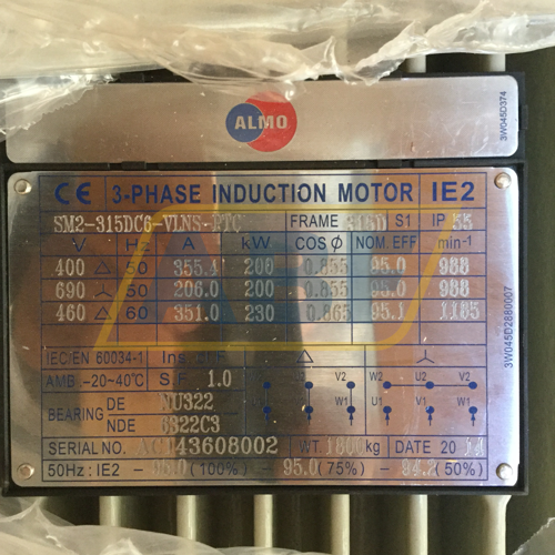 SM2-315DC6-VLNS-PTC Almo