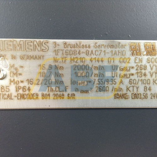 1FT6084-8AC71-1AH0 Siemens