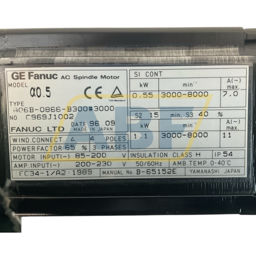 A06B-0866-B300 Fanuc
