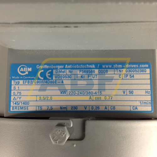 EFB2/G90F/4D80E-4 ABM Drives