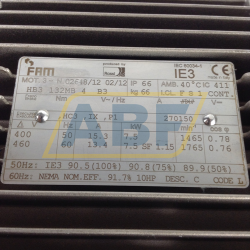 HB3-132MB FAM Motoren