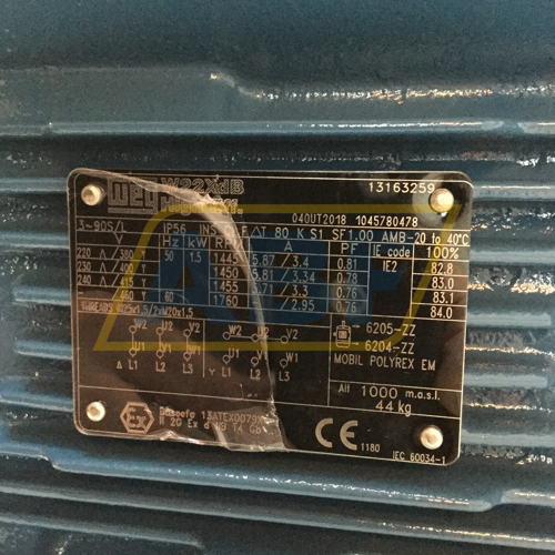 1.5K31CI290SL4B352G WEG