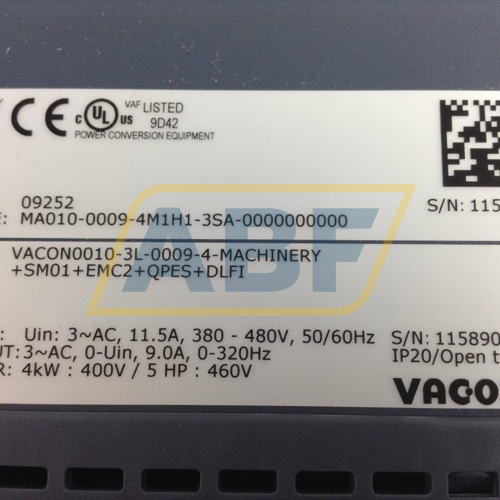 0010-3L-0009-4 Vacon
