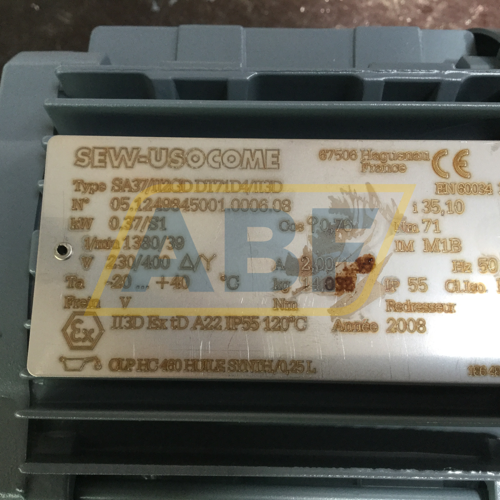 SA37II2GD/DT71D4II3D SEW-EURODRIVE