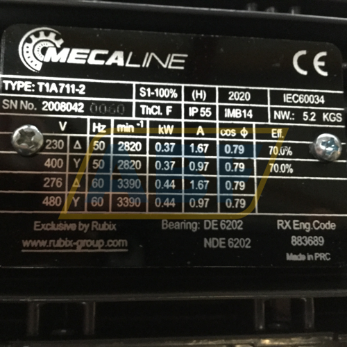 T1A711-2B14 Mecaline