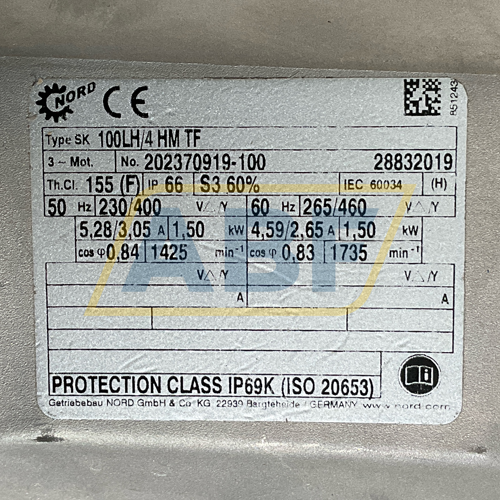 SK1SMI75AZ-80LH/4HMTF Nord Drive Systems