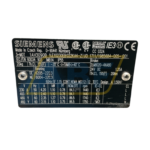 1LE1023-0EB02-2KA4-Z Siemens
