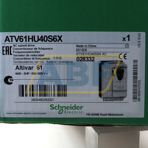 ATV61HU40S6X Schneider Electric
