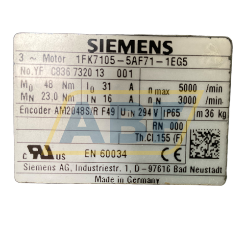 1FK7105-5AF71-1EG5 Siemens