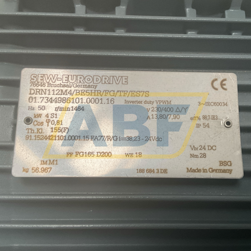 DRN112M4/BE5HR/FG/TF/ES7S SEW-EURODRIVE