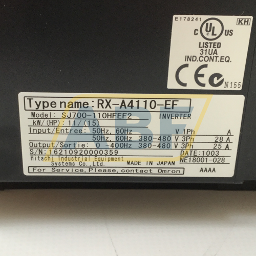 SJ700-110HFEF2 Hitachi