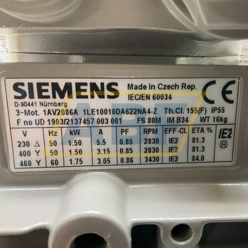 1LE1001-0DA62-2NA4-Z Siemens