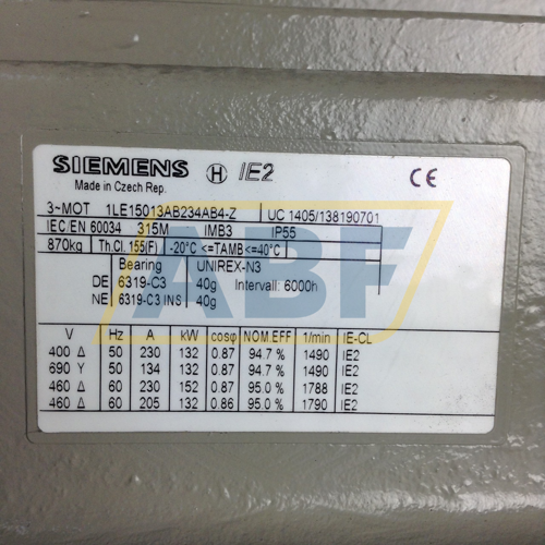 1LE1501-3AB23-4AB4-Z Siemens