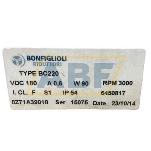 BC220-180-3000-90B14 Bonfiglioli