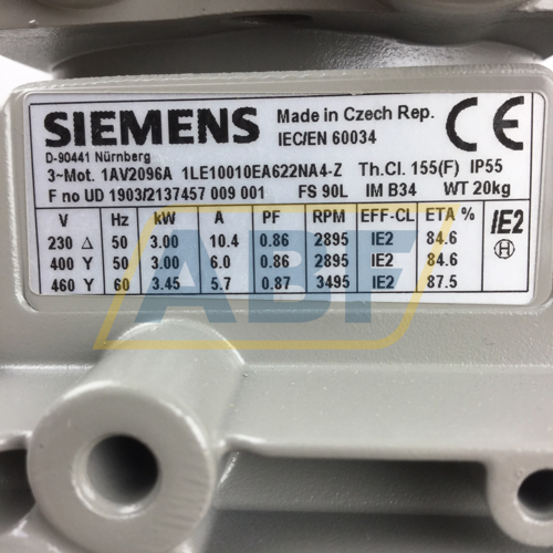 1LE1001-0EA62-2NA4-Z Siemens