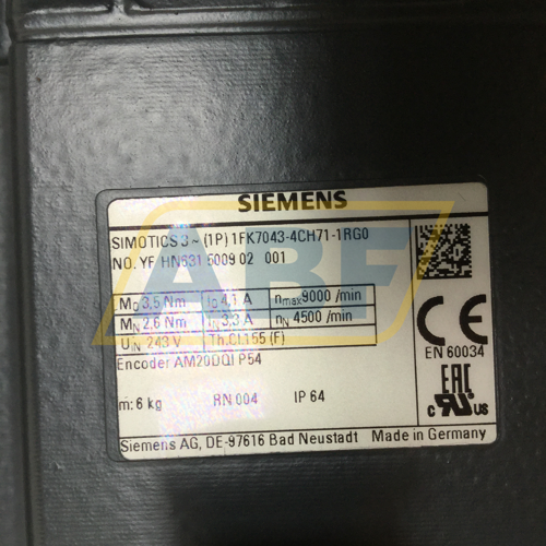 1FK7043-4CH71-1RG0 Siemens