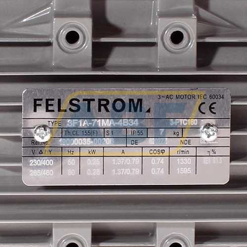 3F1A-71MA-4B34 Felstrom
